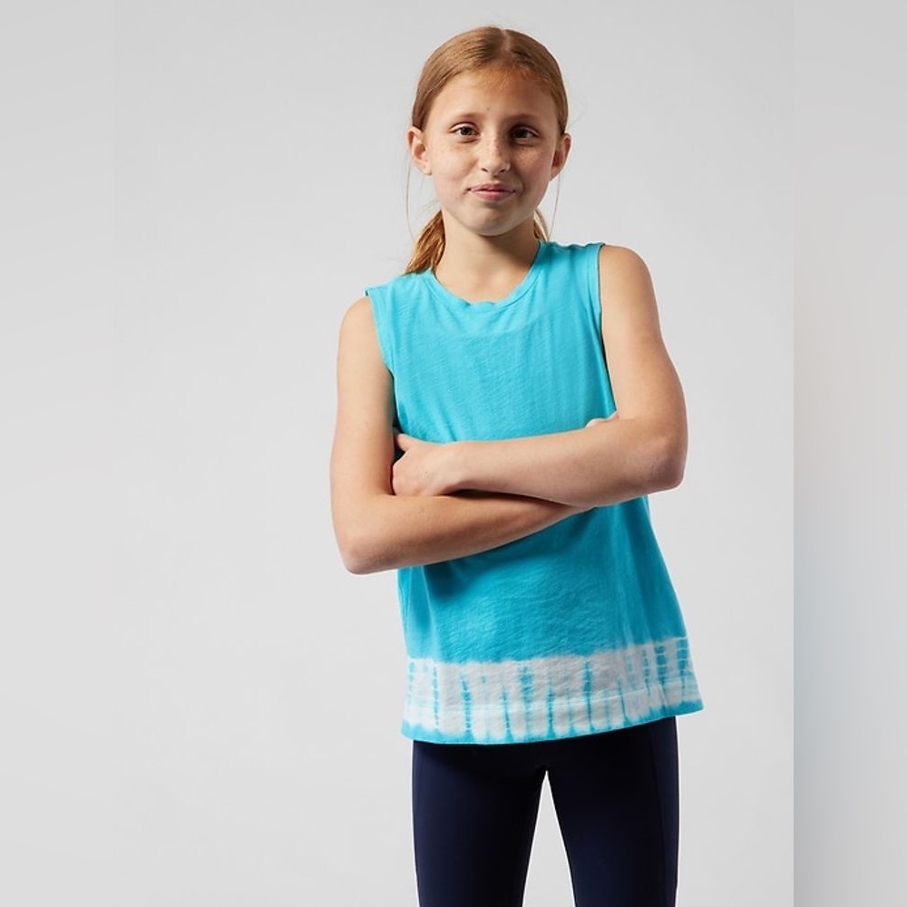Athleta Girl Tie Dye Explore Tank XS/6 NWT